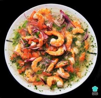 Ceviche de Camarón: En frisk och explosiv smakupplevelse från kuststaden Kino!